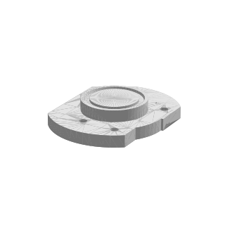 Bearing cover (covered side)