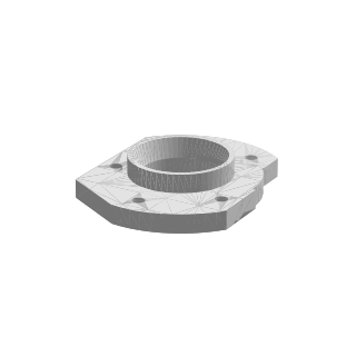 Bearing cover (servo side)