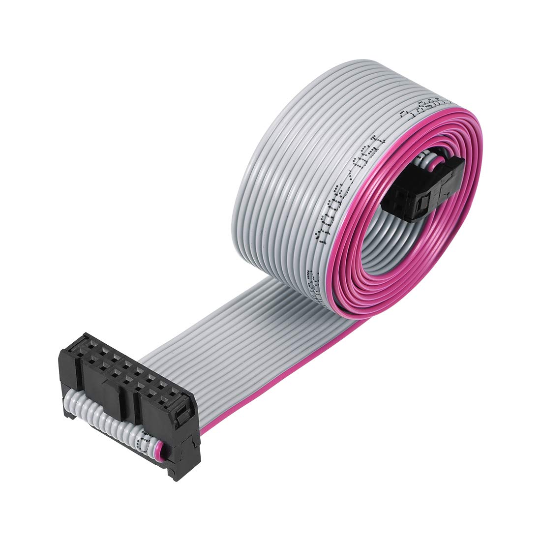 IDC ribbon cable (RIB1), 16-pin (2×8), 1.2 to 1.5 m (47 to 59 in)