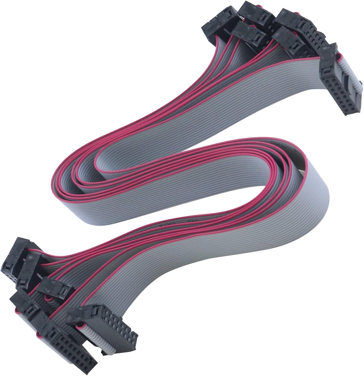 IDC ribbon cable (RIB2), 16-pin (2×8), 300 mm (12 in)