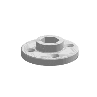 Servo adapter — flap side