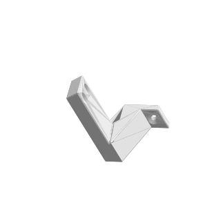 Servo bracket — lower arm