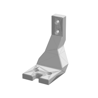 Servo bracket — side arm