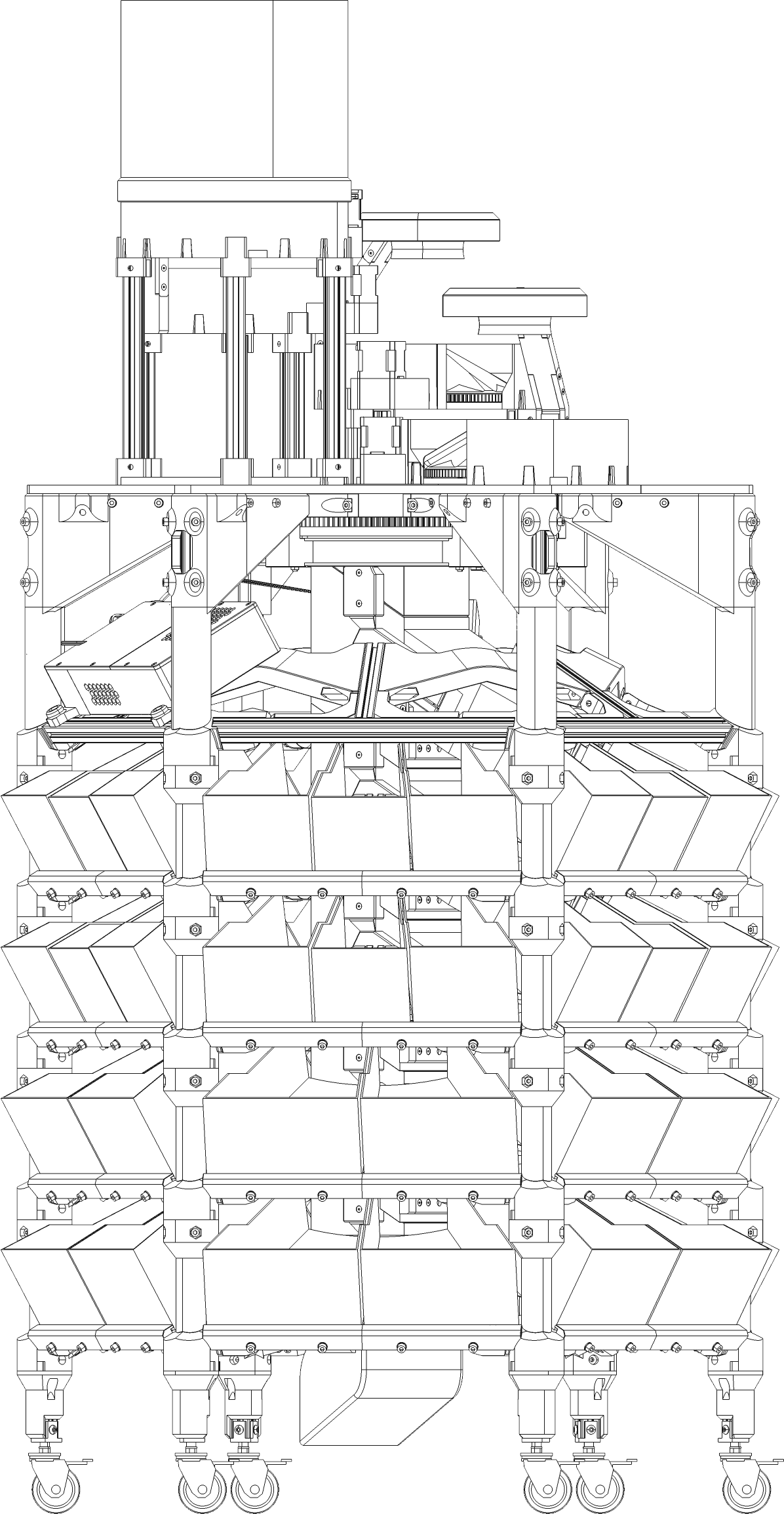 The Sorter from the front