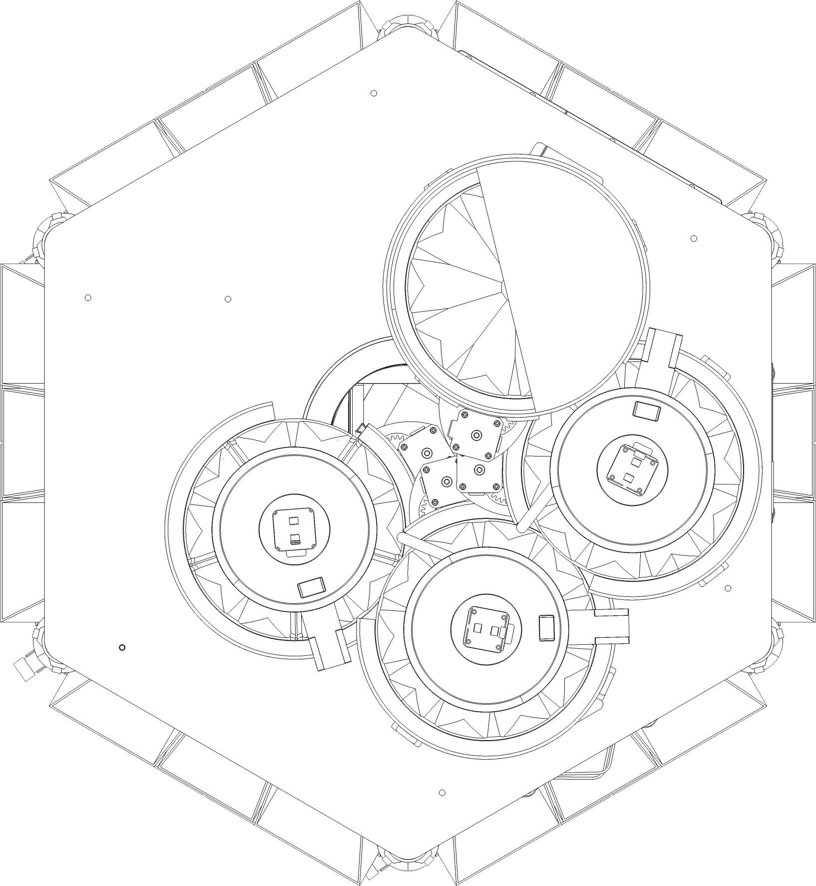 The Sorter from above